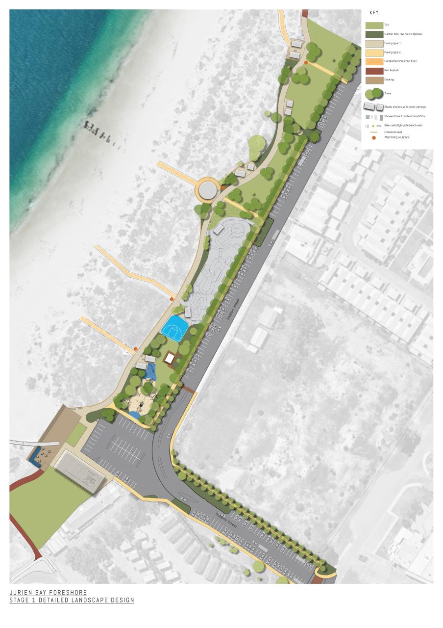 Jurien Bay Foreshore and Youth Precinct Masterplan Image