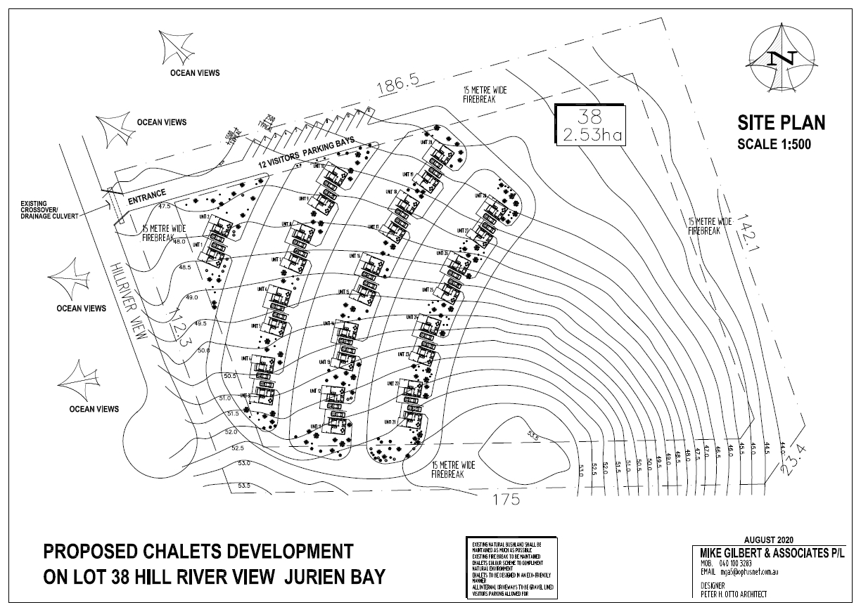 Development Application for Short Stay Chalets in Jurien Bay