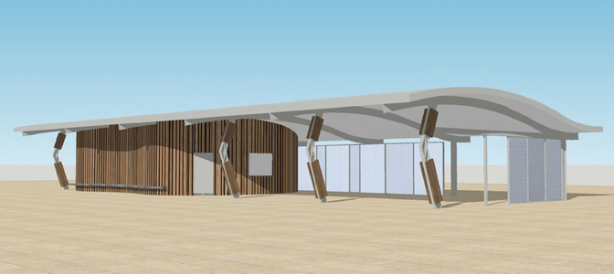 Consultation Image: Pavilion 3D Drawing