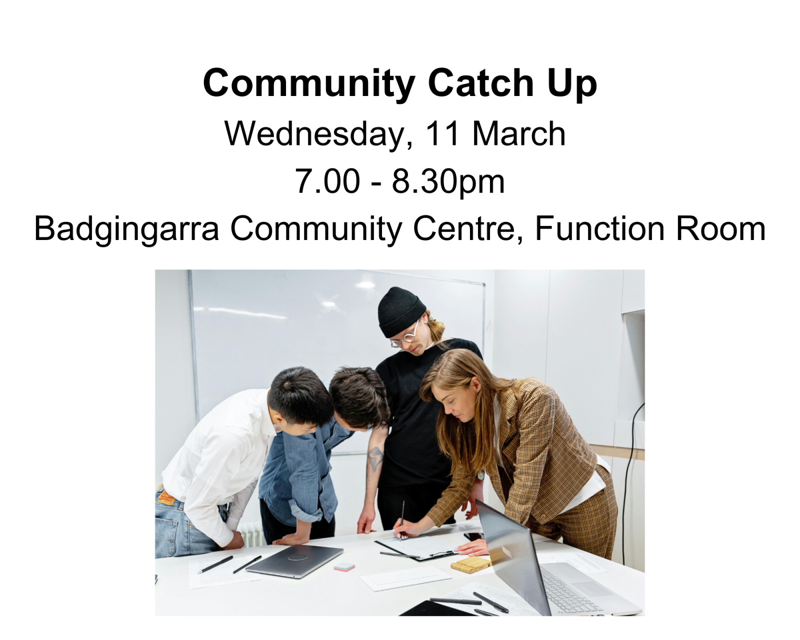 Community Catch-up