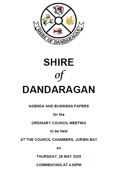 28 May 2026 Agenda