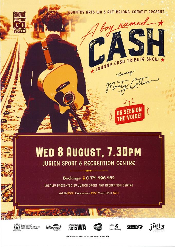 A boy named Cash: Johnny Cash Tribute Show (Jurien Bay)